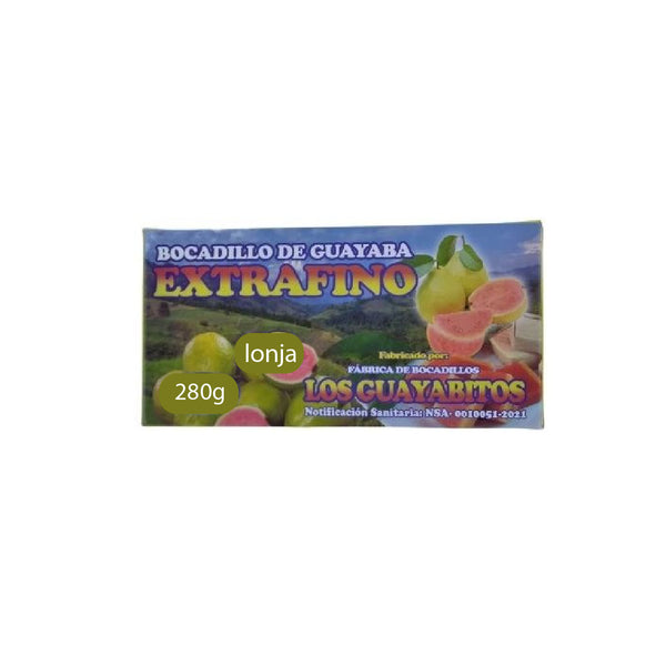 BOCADILLO LOS GUAYABITOS 280 G LONJA